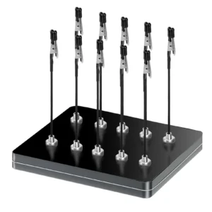 Magnetic Helping Hands for Soldering AllinOne Station with 10 Flexible Clips...