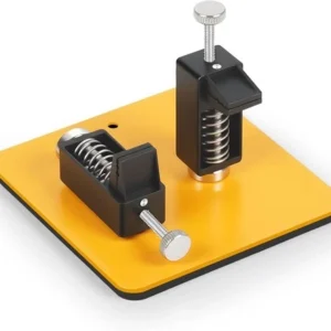 Helping Hands Soldering Station, 2 Way Magnetic PCB Holder Clamps, One-Push Spri